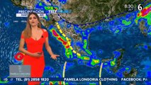 El pronóstico del tiempo con Pamela Longoria Martes 23 Julio 2019. @pamelaalongoria #Mexico #Monterrey #Aguascalientes