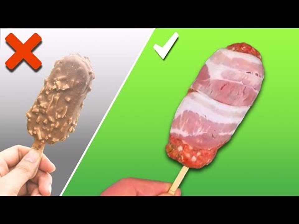 Besser als Eis am Stiel! Hackbraten to go!