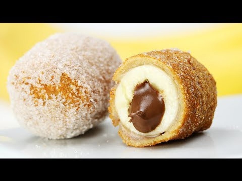 Leckere Überraschung: süsse Kroketten zum Dessert!