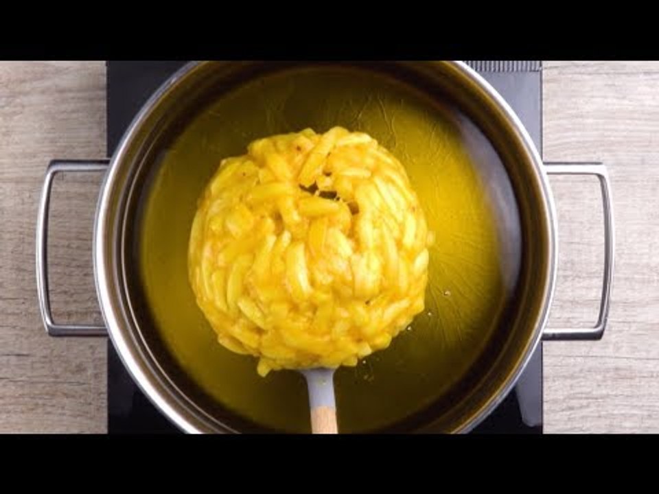 Warum steckst du nicht mal Ketchup und Pommes IN den Burger?