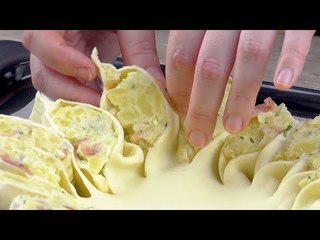 Krass, was man mit Kartoffelbrei machen kann! Muss man erstmal drauf kommen!