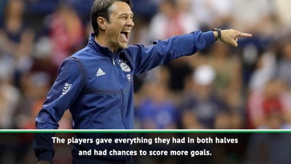 Kovac and co. happy with narrow Bayern win