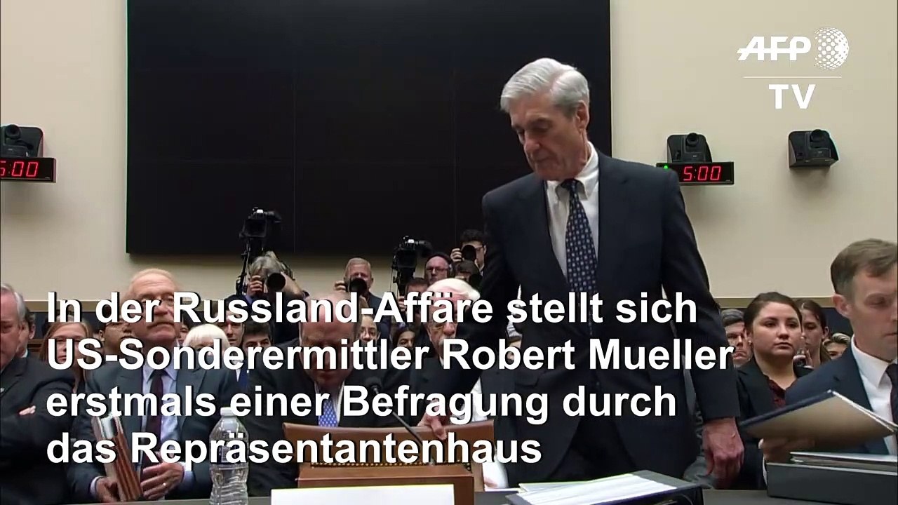 Mueller: Trump in Russland-Affäre nicht entlastet