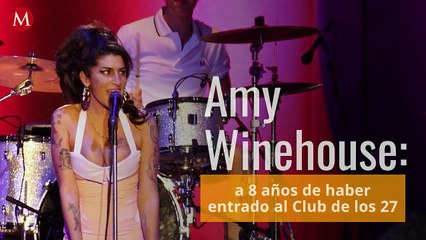 Amy Winehouse a 8 años de haber entrado al Club de los 27