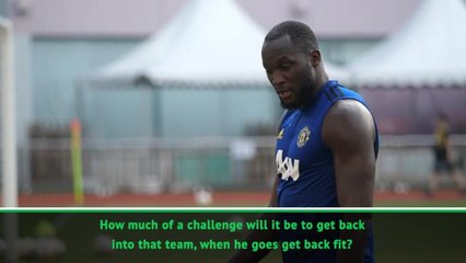 Lukaku has to make up for missing pre-season games - Solskjaer
