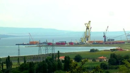1915 Çanakkale Köprüsü'nün kule blokları geldi