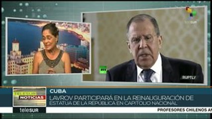 Canciller ruso iniciará visita oficial a Cuba este 24 y 25 de julio