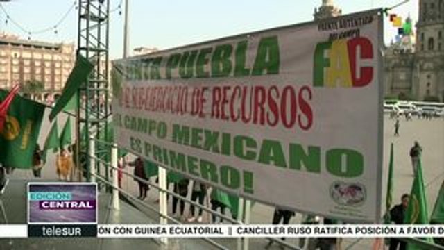 México: organizaciones campesinas solicitan audiencia con AMLO