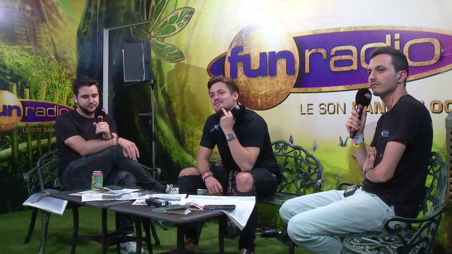 JULIAN JORDAN en interview sur Fun Radio à Tomorrowland 2019