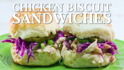 Chicken Biscuit Sandwiches
