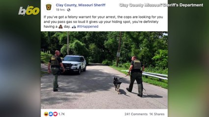 Police Nab Alleged Criminal After Flatulence Gives Away Hiding Spot!