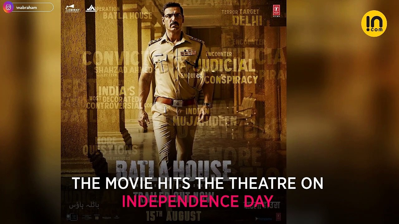 Batla House new poster: A fierce John Abraham is ready to expose the truth