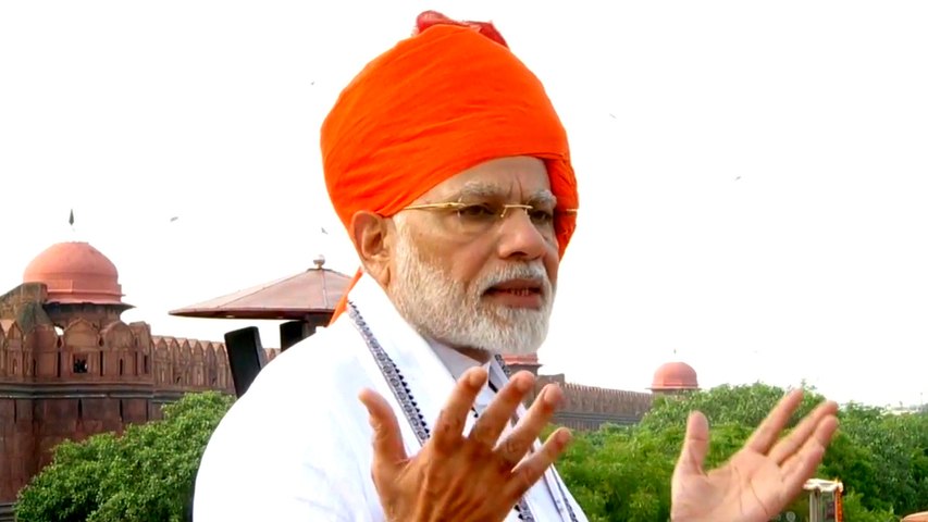 From Red Fort, PM Narendra Modi promises to double farmers’ income by 2022