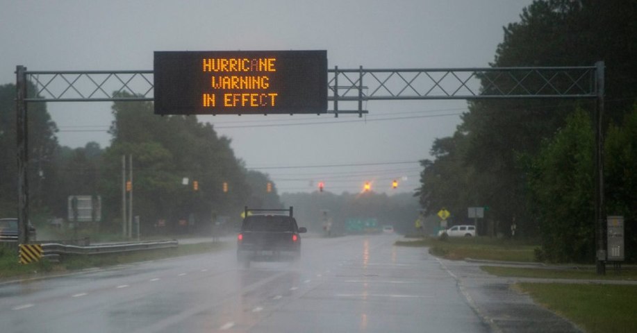 Meet the residents of a small town who stay back as Hurricane Florence comes their way