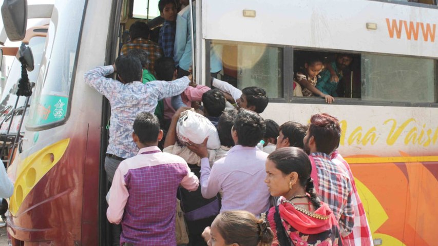 UP, Bihar migrants flee Gujarat after rape of 14-month girl triggers violence