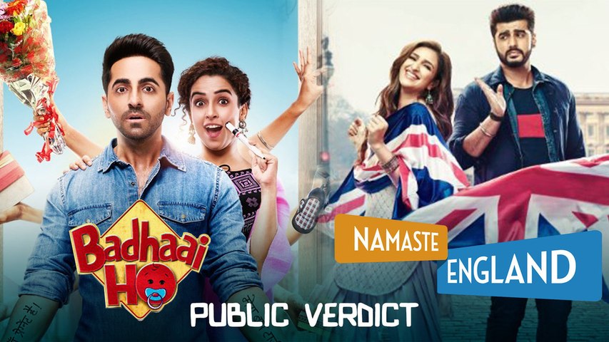 Badhaai Ho vs Namaste England: Audience Review