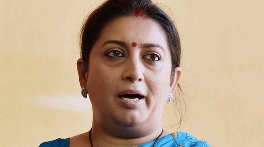 MJ Akbar better positioned to speak on allegations of sexual harassment: Smriti Irani