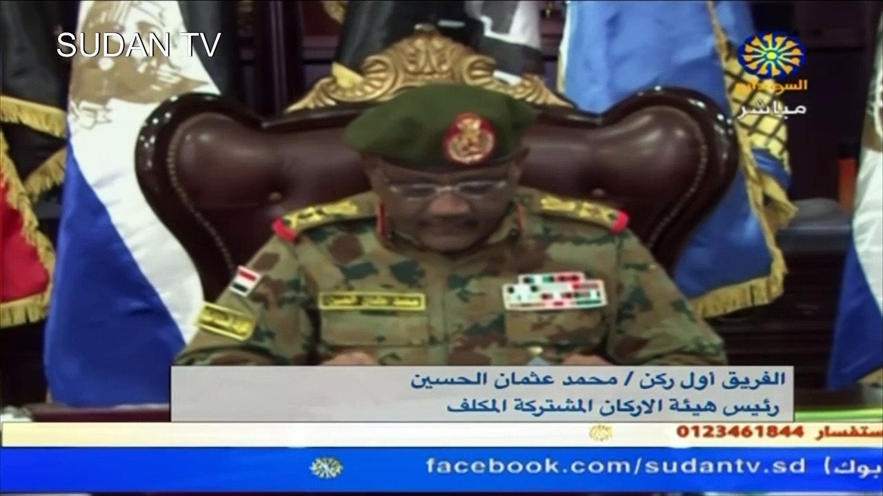 اعتقال ضباط بينهم رئيس أركان الجيش السوداني بتهمة محاولة انقلاب قبل اسبوعين