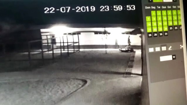 Câmeras mostram ação de criminosos no Cmei do Cascavel Velho