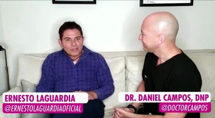 Ernesto Laguardia habla de cómo se cuida la piel