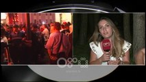 RTV Ora - Gazetarja e RTV Ora raporton se në shehsin mes teatrit ndodhen qindra protestues