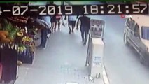 İzmir’de pompalı tüfek ve bıçaklı saldırı kamerada