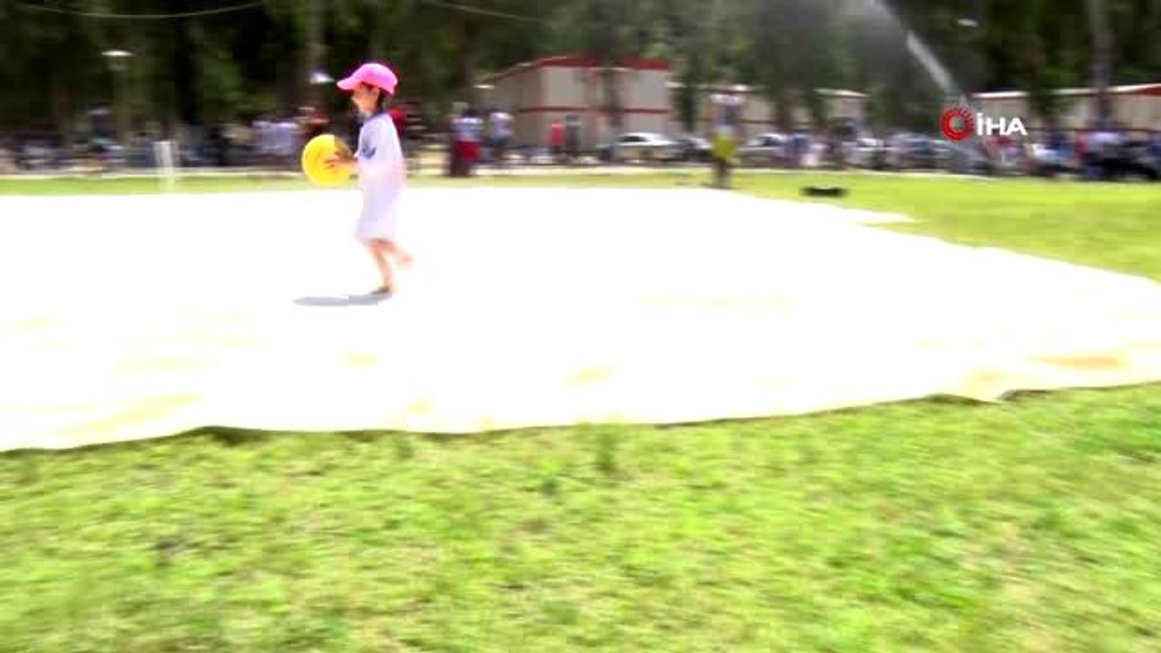 Komando gibi tırmanıp, suda yürüyüş yaptılar