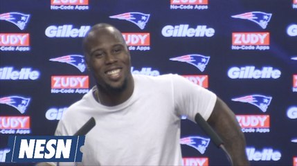 James White On If Tom Brady Acts His Age In Patriots Locker Room