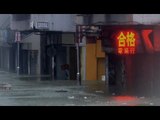 Le typhon Mangkhut aux avant-postes de la Chine