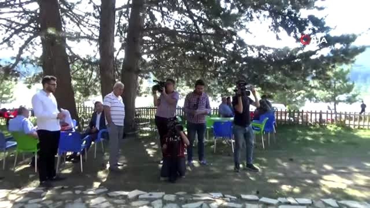 Basın mensupları "24 Temmuz Basın Bayramı" için Gölcük Yaylası'nda bir araya geldi