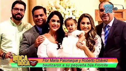 Así fue el bautizo de la pequeña hija de Flor María Palomeque