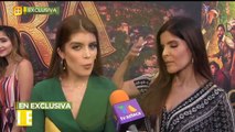 Adriana Cataño orgullosa de los primeros pasos de su hija en el espectáculo.