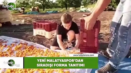 Yeni Malatyaspor'da sıradışı forma tanıtımı