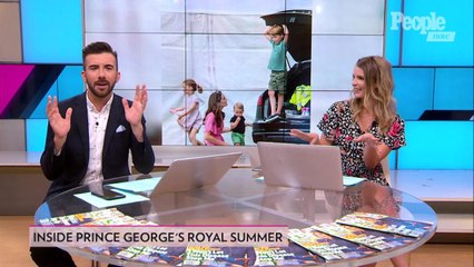 Inside Prince George's Summer: Tennis Lessons with Roger Federer and Garden Time with Mom Kate!