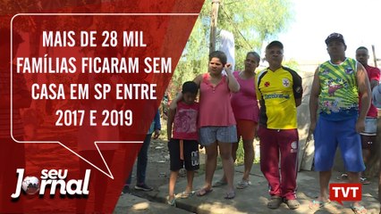 Mais de 28 mil famílias ficaram sem casa em SP entre 2017 e 2019