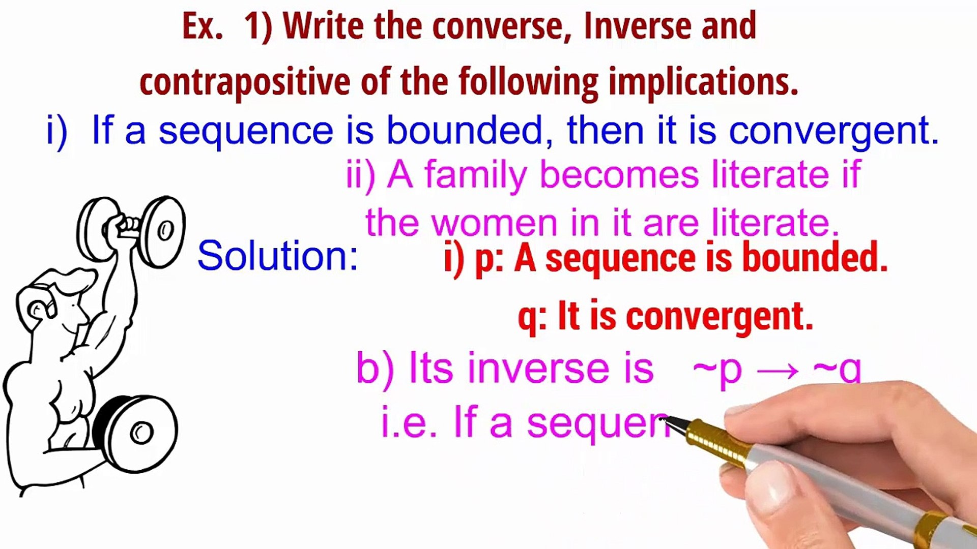 Inverse and Contrapositive - video