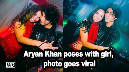 Aryan Khan poses with girl, photo goes viral