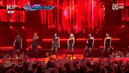 [190707/25] KCON 2019 NY - (G)I-DLE interview & "All That Jazz" performance