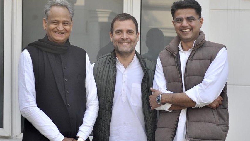 Congress picks Ashok Gehlot as Rajasthan CM, Sachin Pilot is deputy CM
