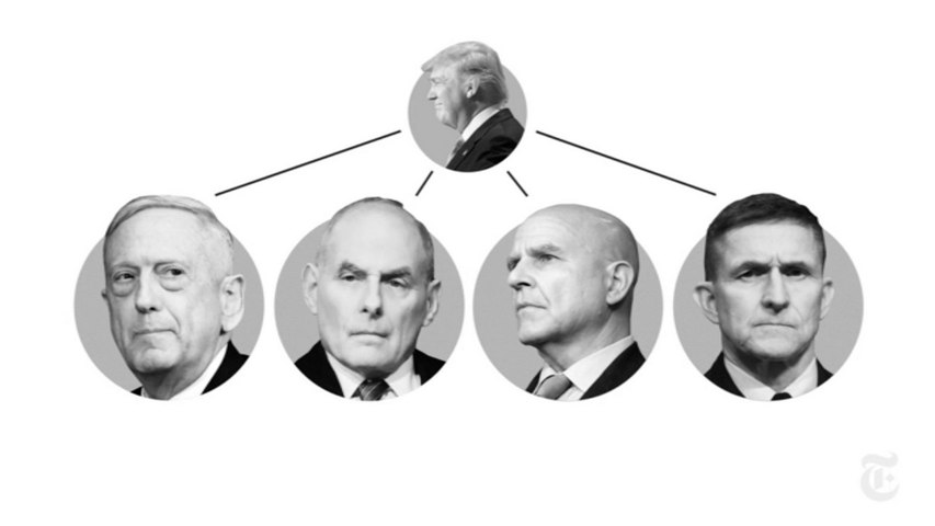 These are the generals who have left Donald Trump’s White House