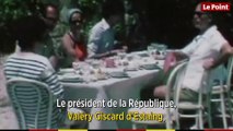 Juin 1976 : la visite du  couple Chirac chez  les Giscard d'Estaing à Brégançon