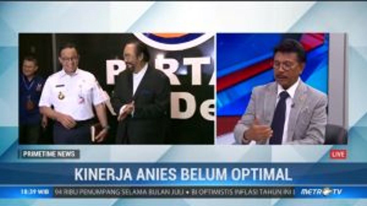 Kinerja Anies Baswedan Belum Optimal?