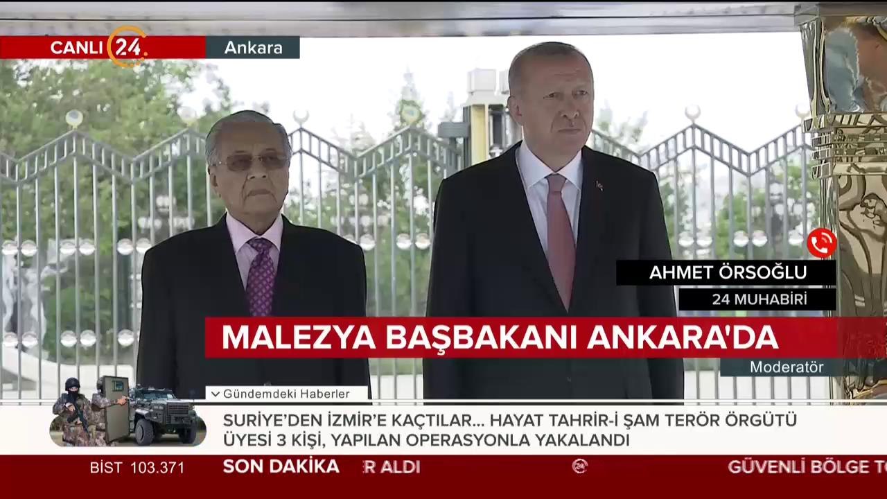 Malezya Başbakanı Türkiye'de