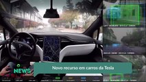 Novo recurso em carros da Tesla