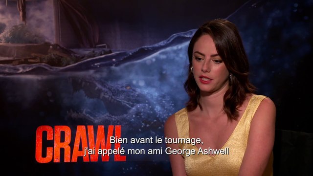 CRAWL Film - Interview avec Kaya Scodelario