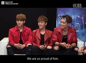 iKON Interview in Nanjing 공연 전 인터뷰 ENG SUB