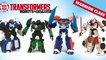 4 Transformers Robots in Disguise Autobots Optimus Prime Drift Grimlock Strongarm || Keith's Toy Box