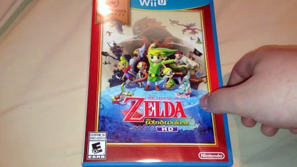 The Legend of Zelda: The Wind Waker HD (Wii U) Unboxing