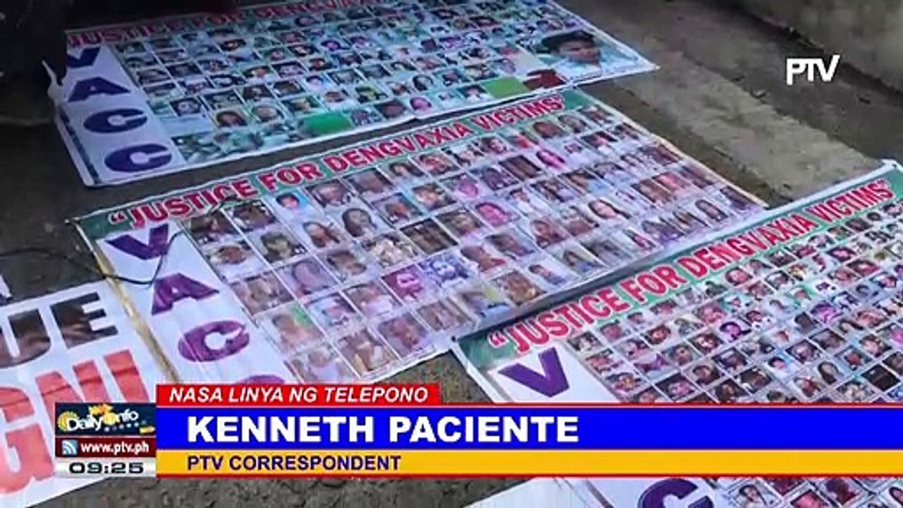 Mga pamilya ng mga biktima ng Dengvaxia, patuloy na sumisigaw ng katarungan