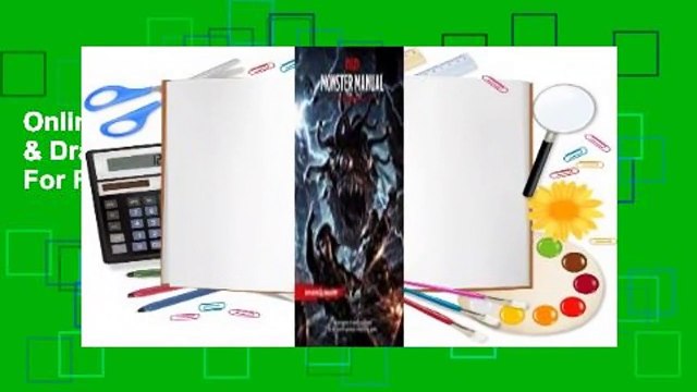 Online Monster Manual (Dungeons & Dragons, 5th Edition) For Full